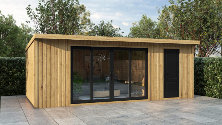 Ascot Timber Deluxe Combi Garden Room