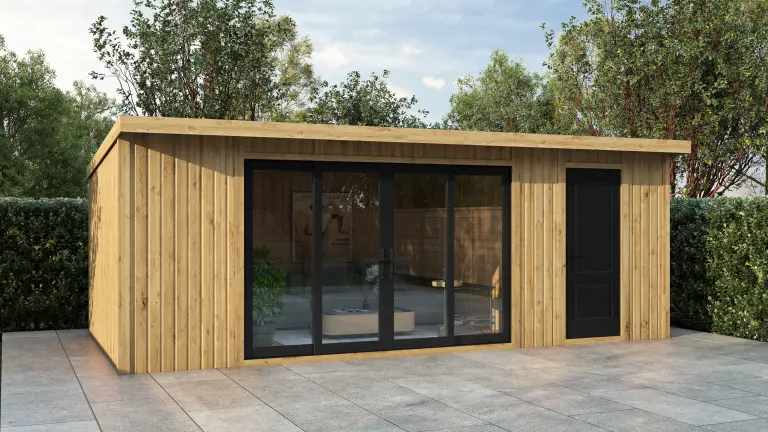 Ascot Timber Deluxe Combi Garden Room