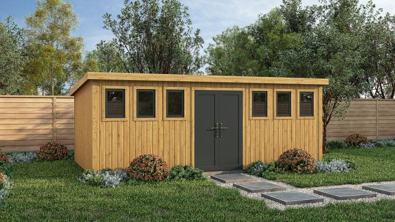 Dartford Summer Shed With PVC