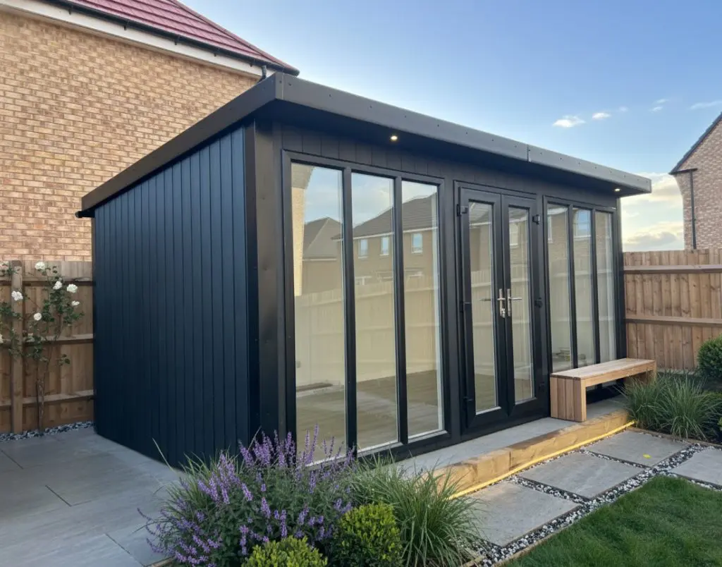 Composite cladding garden room ideas
