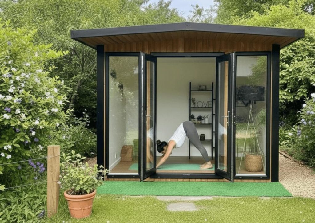 garden room ideas yoga studio
